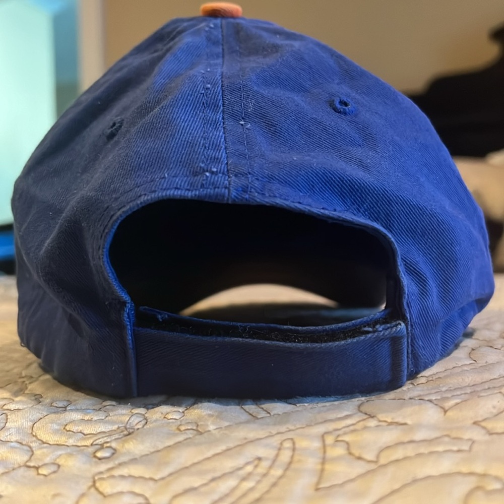 VTG New York METS Youth Cap/Hat Blue/Orange Adj back. - Picture 3 of 6